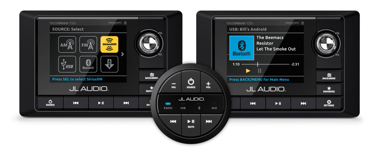 JL Audio Marine Stereos and Decks