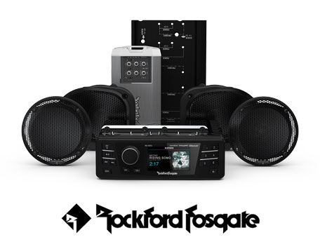 Rockford Fosgate motorcycle audio upgrades at SoundFX RI 